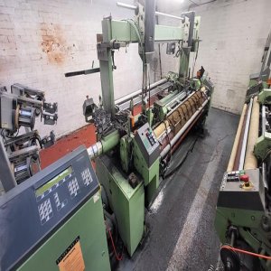 01 set used Dornier rapier weaving machine,  type HTVS 6/S