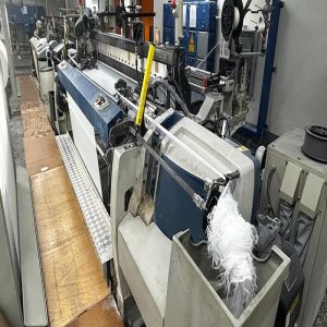 02 sets used Picanol Rapier Weaving Machine, Optimax-4-R