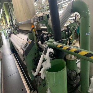 1 Dornier Jacquard Rapier Loom PTS 8/J, - AT2 panel