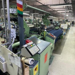 3 Dornier Greiferwebmaschinen, PTS 8/S, PTS 4/2, 220cm, Bj. 2002, 2005, 2010